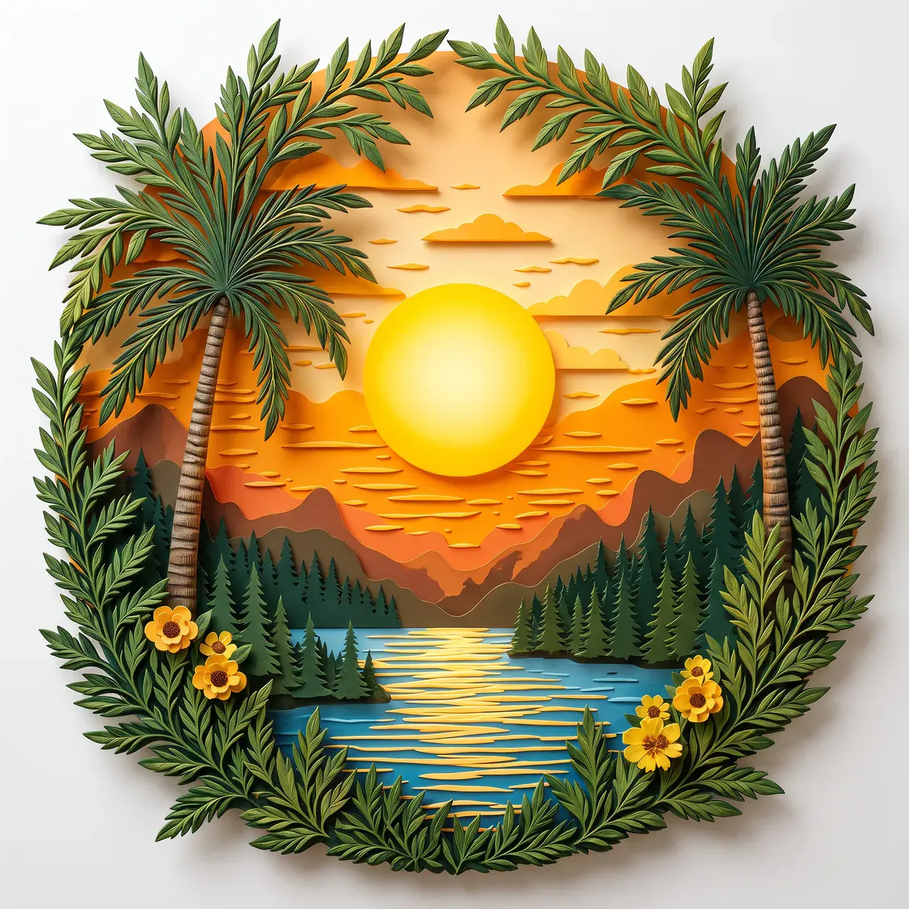 3 D Scenery Beach MRF K2 artwork